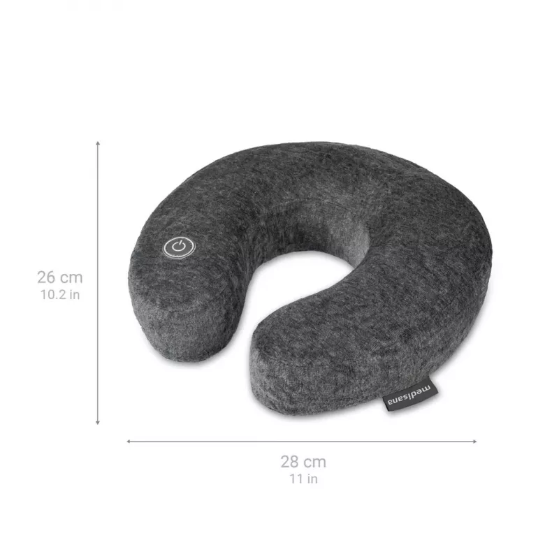 Nekmassageapparaat Medisana NM 870 - grijs, vibratiemassager op batterijen