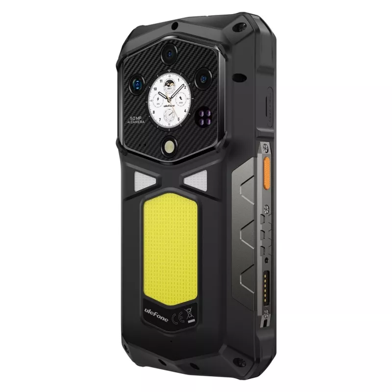 Smartphone UleFone Armor 29 Ultra 5G 6,58 inch 16 GB/1 TB zwart, energie-efficiëntieklasse A