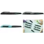 Balpen Stabilo Flow 6031/1-41 — zwarte behuizing, blauwe inkt, 1 stuk