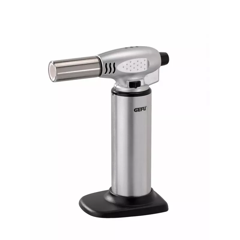 GEFU FUEGO Creme Brulee keukenbrander G-35400, zwart/roestvrij staal