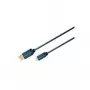 ClickTronic 1,8 m USB 2.0 A-mini-B m/m 1,8 m USB A mini-USB B blauwe USB-kabel (70127)