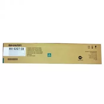 Sharp MX62GTCB toner 1 stuk origineel cyaan