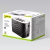 Toaster Maestro MR-706-Zwart, zwarte compacte 2-snijder toaster