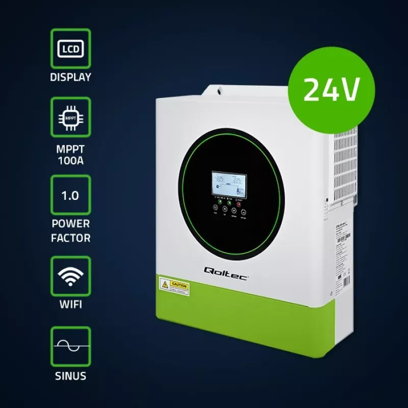 Hybride zonne-omvormer off-grid 3500W, Wi-Fi