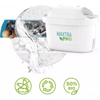 Waterfilterpatroon Brita 122027 4 stuks wit