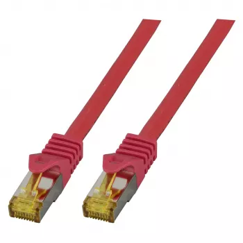 EFB-Elektronik RJ45-patchkabel Cat.6A S/FTP LSZHCat.7 ruwe kabel rood 1,5m fabrikant: EFB Elektronik (MK7001.1,5R)