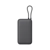 Powerbank Xiaomi 20000mAh met geïntegreerde kabel, donkergrijs, model 61828