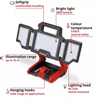 Einhell 4514172 voeding rood