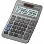Basisrekenmachine Casio MS-100FM desktop 10 cijfers grijs