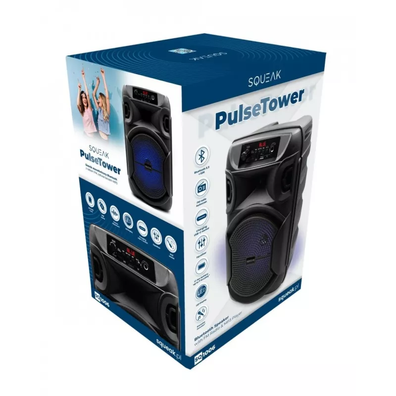 BLUETOOTH SPEAKER 5.3 E DR PULSETOWER SQ1006