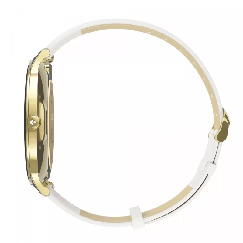 Smartwatch Garett Verona 2 Gold Steel met Bluetooth en hartslagmeter