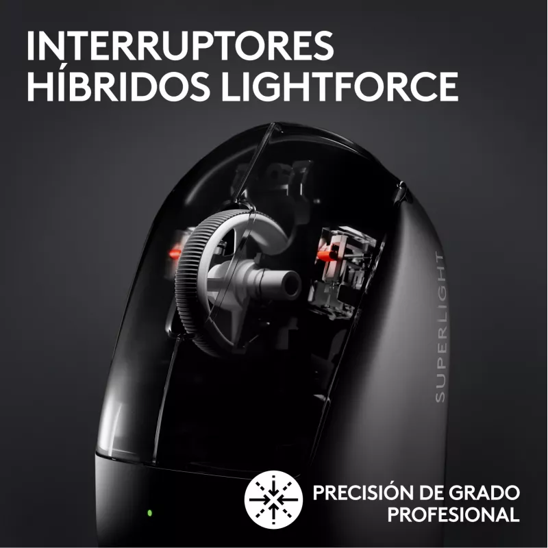 Logitech G PRO X SUPERLIGHT 2 LIGHTSPEED draadloze gamingmuis, wit