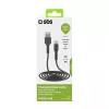 SBS TECABLEMICRO2K 2 m USB A Micro-USB B male male zwart USB-kabel (TEKabelMICRO2K)