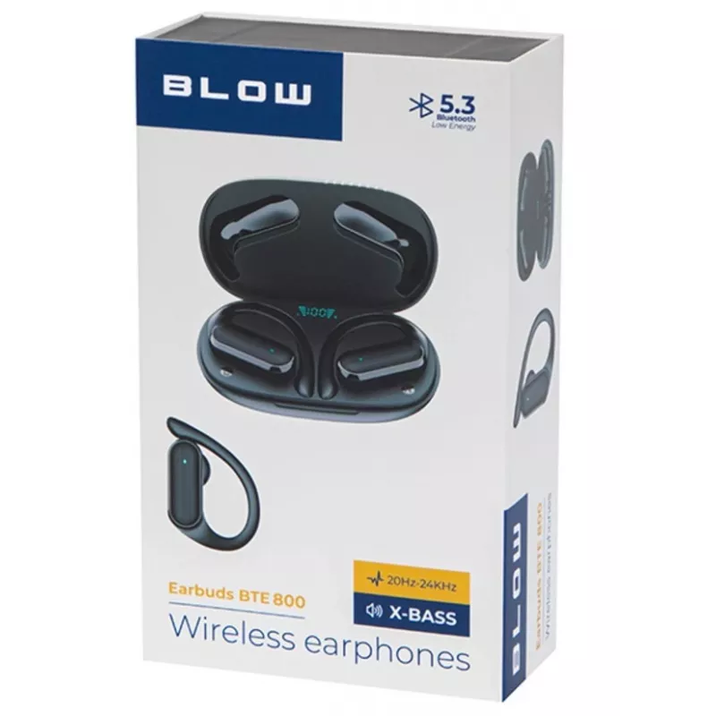 Earbuds BTE800 zwart