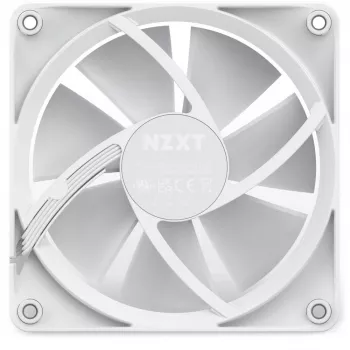 NZXT behuizingsventilator F120 RGB 120 mm wit, 4-polig, 1800 tpm, 50,18 CFM, 18 LEDs