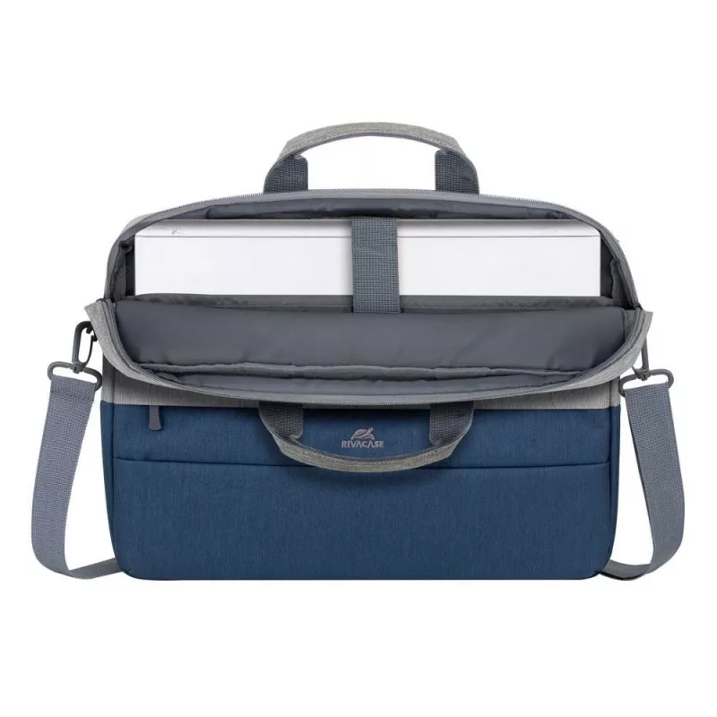 Rivacase 7532 39,6 cm (15.6) aktetas blauw, grijs