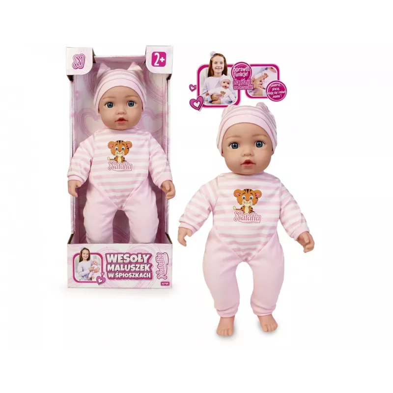 Artyk Natalia babypop 45 cm – speelpop met zachte body, 45 cm groot