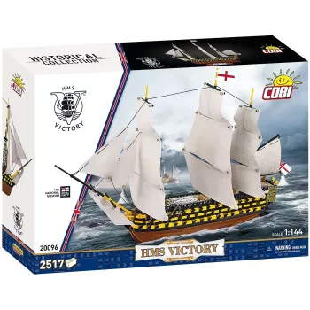 Bouwset Cobi HMS Victory — 2.517 onderdelen, gedetailleerd historisch zeilschipmodel