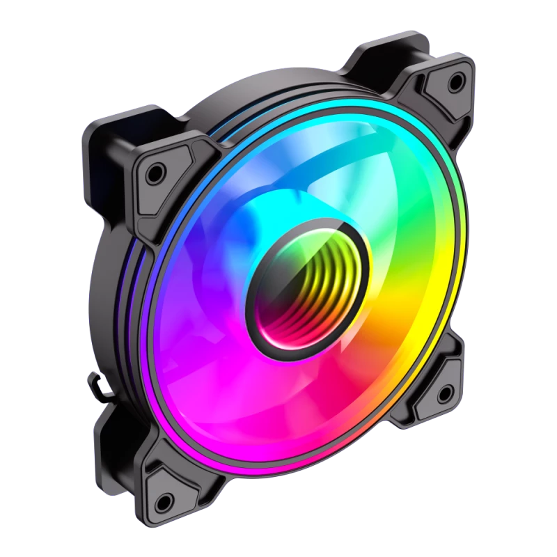 Gamemax | behuizingsventilator | DUAL RING INFINITY | zwart
