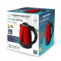 Waterkoker ESPERANZA EKK113R 1,8 L 1800 W roestvrij staal met automatische uitschakeling en droogkookbeveiliging