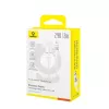 Baseus Gem USB-naar-IP 2.4A snellaadkabel 2 m Wit