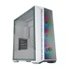 Cooler Master MasterBox 520 - midi-tower - pc - wit - ATX - EATX - micro ATX - Mini-ITX - SSI CEB - acrylonitril-butadieen-styreen (ABS) - staal - gehard glas - multi