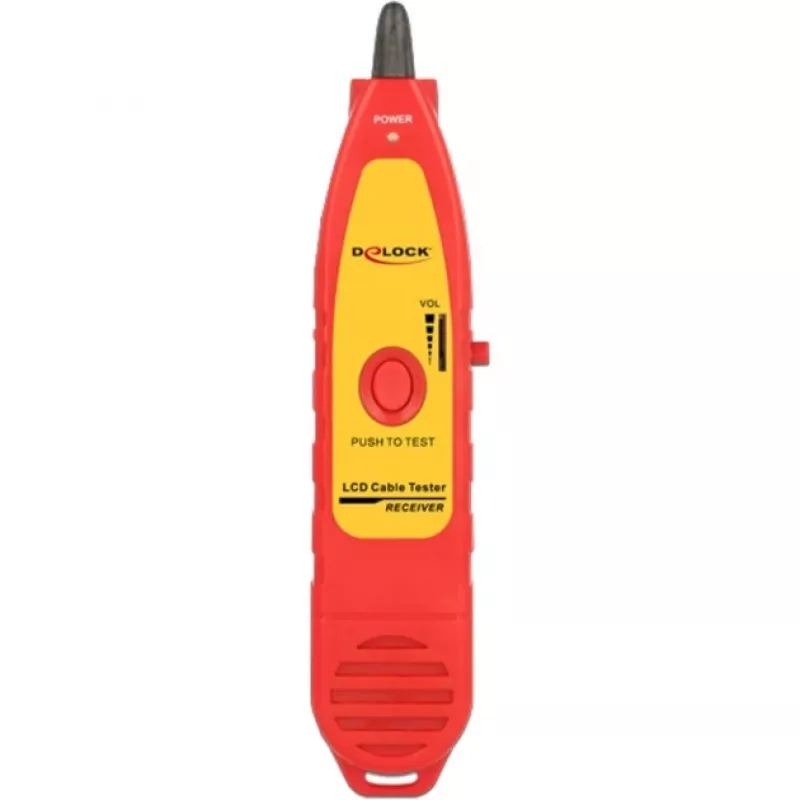 Delock 86109 kabelzoeker voor kabeltester 86108, rood/geel