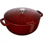 Ronde gietijzeren stoofpan Staub Lilie – 3,5 l, Grenadine