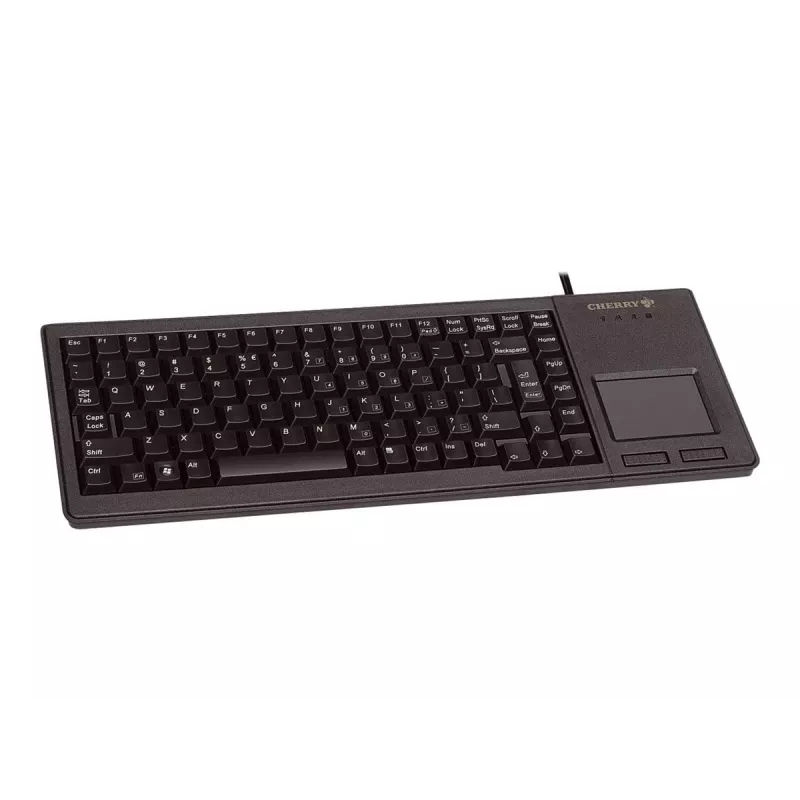 CHERRY XS touchpad toetsenbord universeel USB QWERTZ Duits zwart