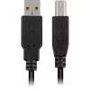 USB 2.0-kabel, USB-A stekker > USB-B stekker (zwart, 2,0 meter)