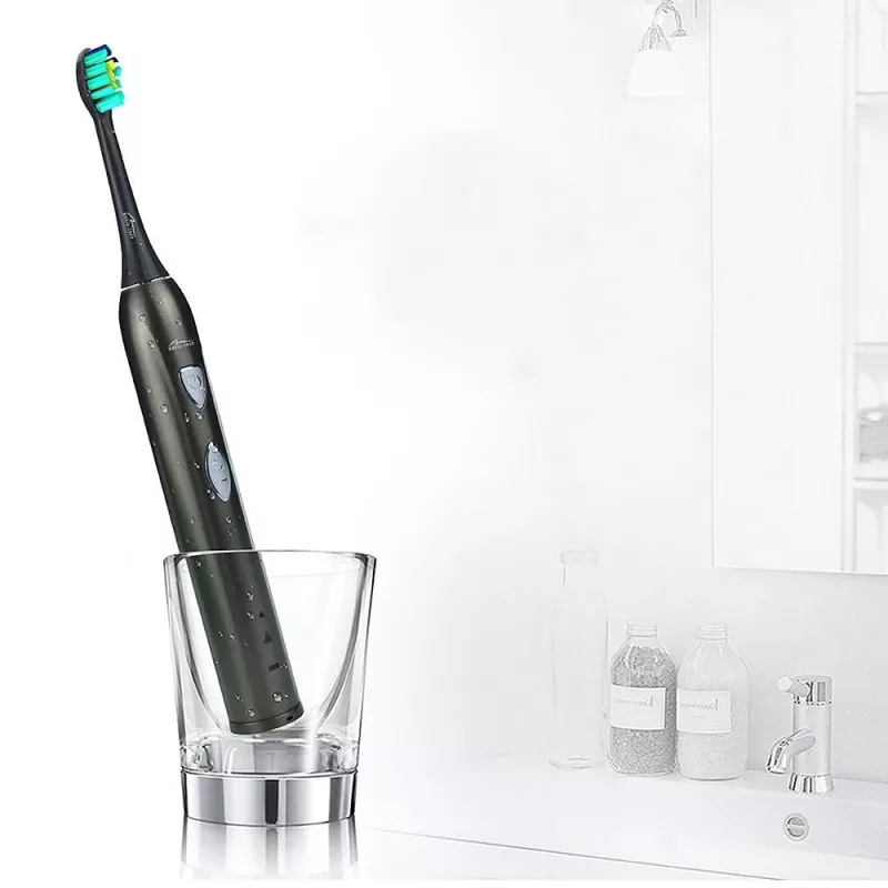 Tandenborstel Media-Tech SONIC WAVECLEAN volwassenen bruin