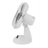 Esperanza EHF003WE, 12'' tafelventilator, wit en grijs