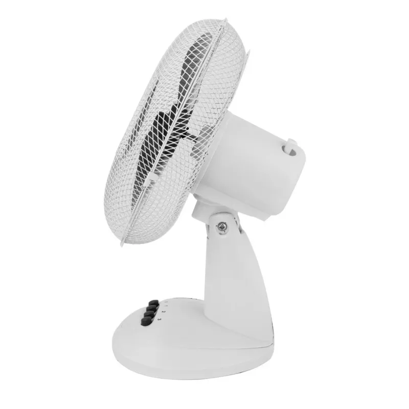 Esperanza EHF003WE, 12'' tafelventilator, wit en grijs