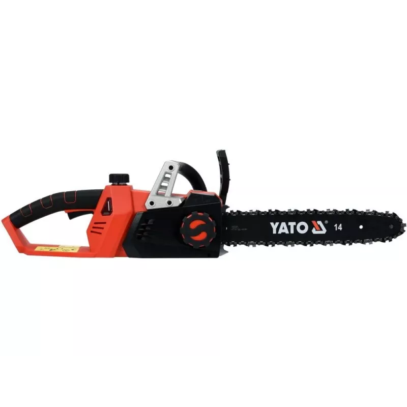 Yato YT-82812 kettingzaag 4500 tpm, zwart, rood