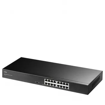 Netwerkswitch Cudy GS1016L — 16-poorts Gigabit Ethernet (10/100/1000), 32 Gbit/s switching, rackmontage