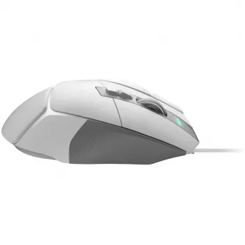 Gaming-muisbundel Logitech G G502 X met G240 hard gaming-muismat — rechtshandig, optisch 25600 DPI, USB Type-A, 13 toetsen, wit