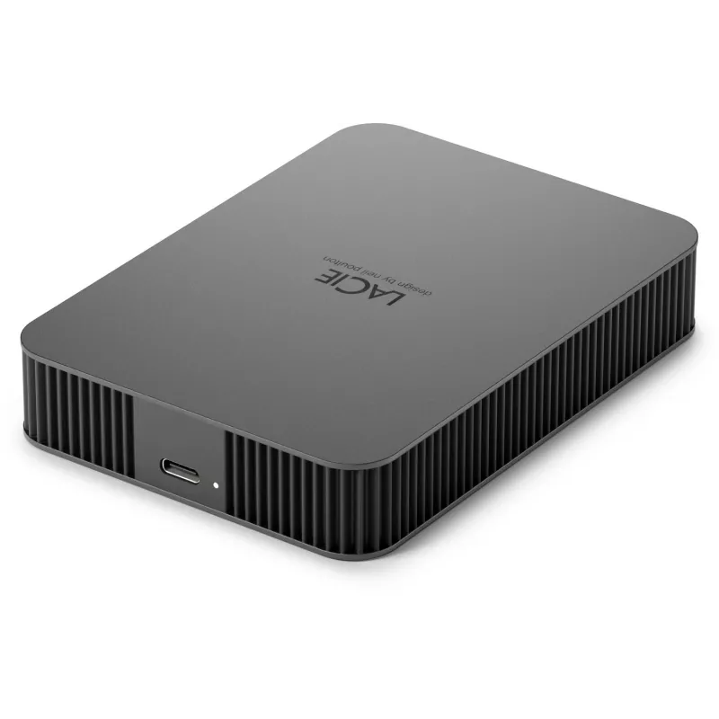 LaCie Mobile Drive STLR4000400 - Apple Exclusive - harde schijf - versleuteld - 4 TB - extern (draagbaar) - USB 3.2 Gen 1 (USB-C-stekker) - Self-