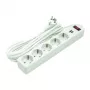 Buiten-verlengsnoer 5 m, 5 stopcontacten, 2x USB, met schakelaar