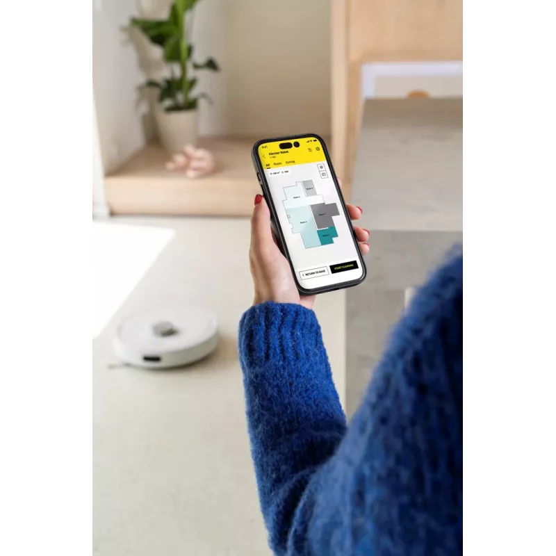 KÄRCHER RVC 3 Comfort Extra zuigrobot met basisstation