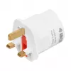 Voeding IBOX iaukeu netlader met verwisselbare UK- (Type G) en EU-stekkers (Type E), 100–240 V 50/60 Hz, 7,5 A, wit