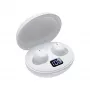 Draadloze oordopjes White Shark GEB-TWS-02 Vortex wit