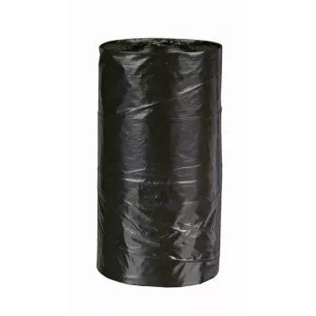 Trixie poepzakjes Poop Bags 2332, kunststof, zwart, 4 rollen × 20 stuks (80 zakjes)