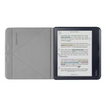 Folio Case Rakuten Kobo SleepCover 17,8 cm zwart