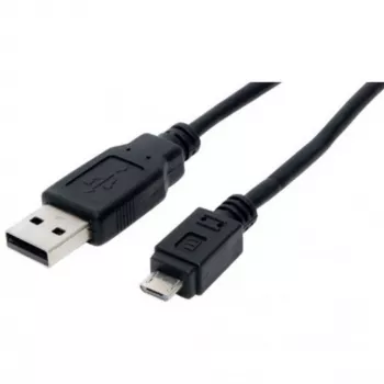 USB-kabel S/CONN 14-11025 USB 2.0 1m zwart