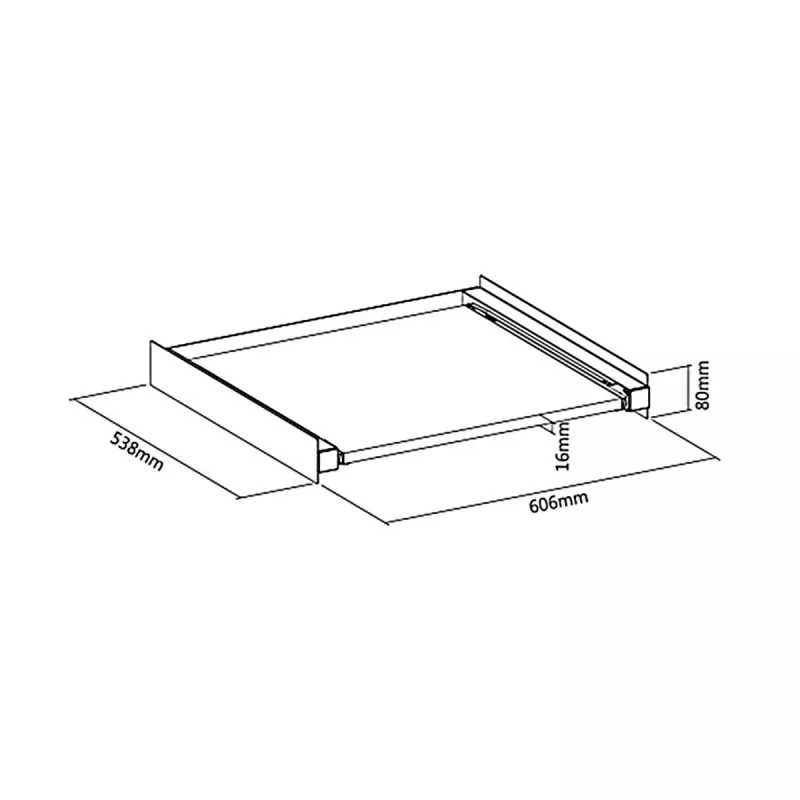 Stelling-verbindingsframe MACLEAN MC-890 in hoogte verstelbaar robuust design