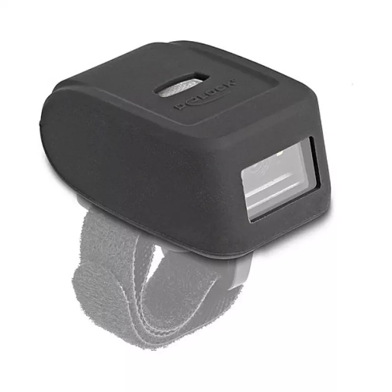 DeLOCK 90508 beschermhoes voor ringscanner zwart silicone