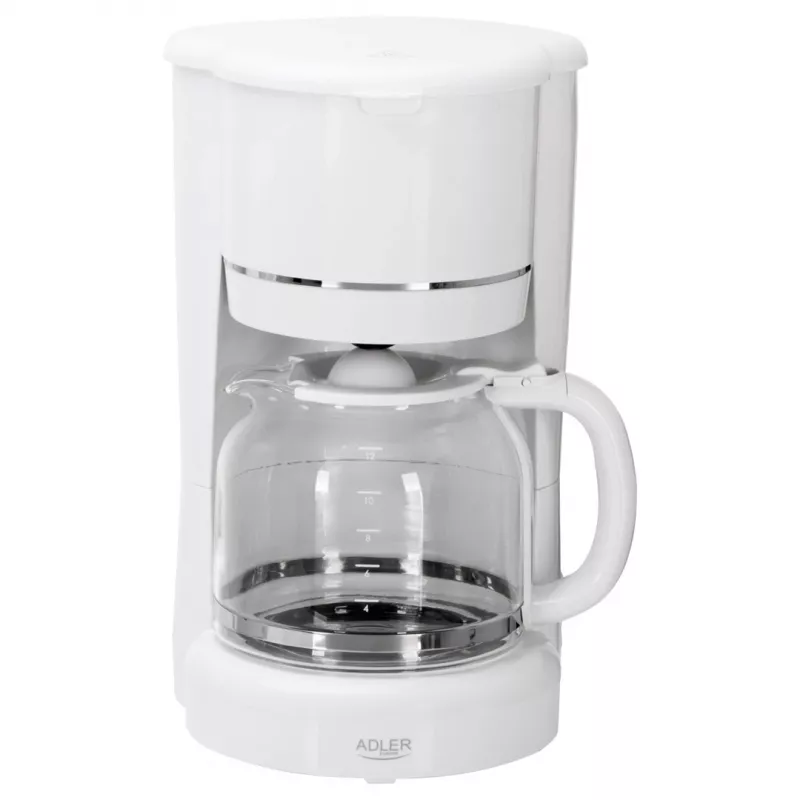 Adler AD 4383w filterkoffiezetapparaat voor gemalen koffie 1,5 L wit