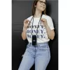 Lookabe telefoonhoesje met ketting voor iPhone X/XS, goud/zwart