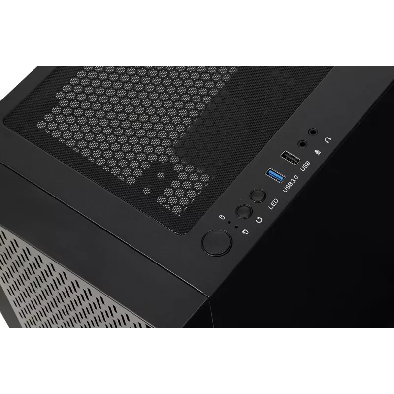 iBox CETUS 903 Midi Tower zwart