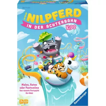 Het nijlpaard in de achtbaan Kids, partyspel